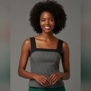 Bebe - Black and Gray Top